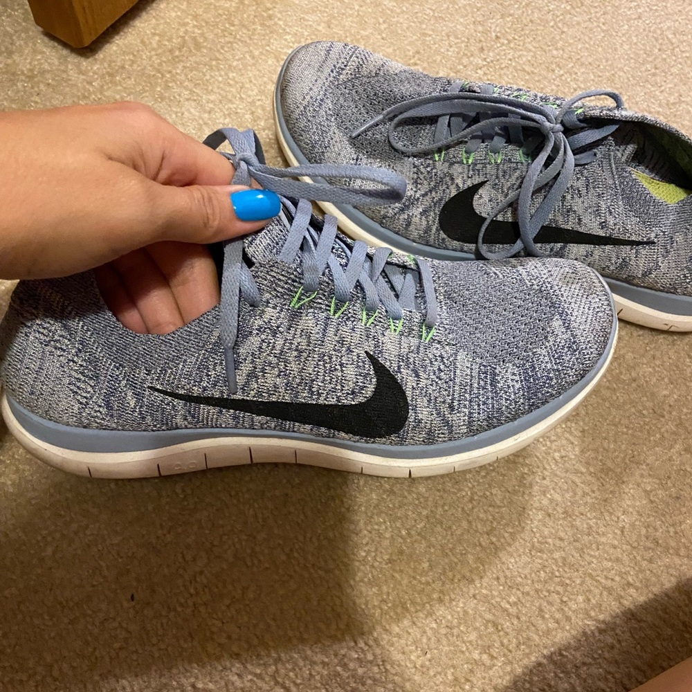 Woman’s Nike Free Flyknit shoes